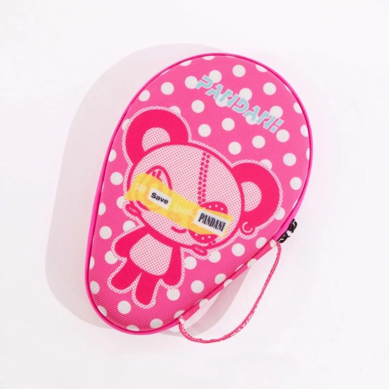 PANKY VENGA ! ROUND HARD RACKET CASE PINK