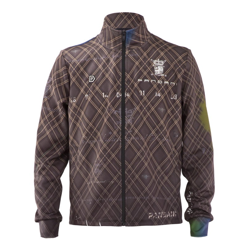 (image for) TRADITIONAL TRACKSUIT JACKET CACAO 90% TRD1-TSJ/BR