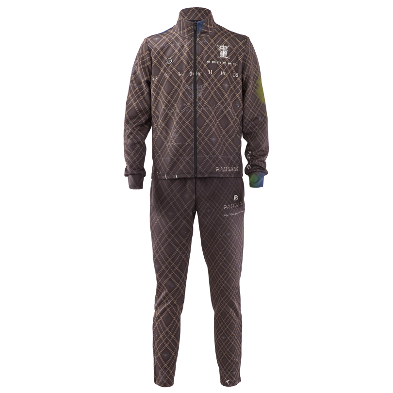 (image for) TRADITIONAL TRACKSUIT JACKET CACAO 90% TRD1-TSJ/BR
