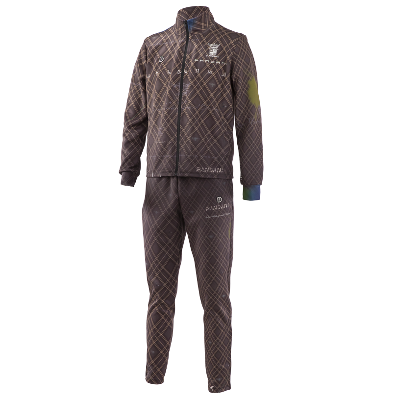 (image for) TRADITIONAL TRACKSUIT JACKET CACAO 90% TRD1-TSJ/BR