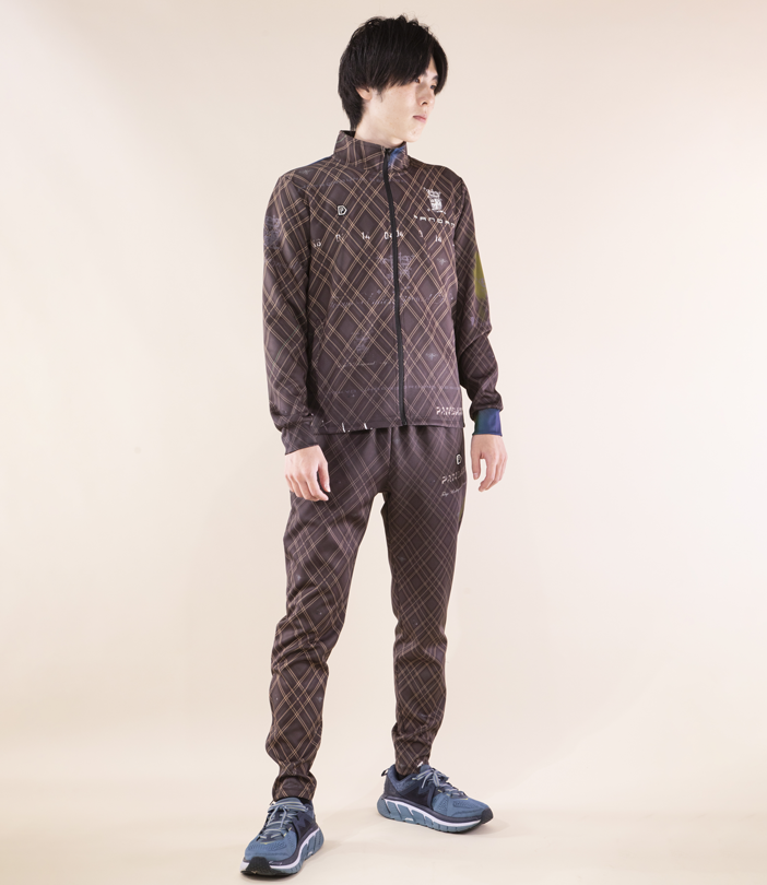 (image for) TRADITIONAL TRACKSUIT JACKET CACAO 90% TRD1-TSJ/BR