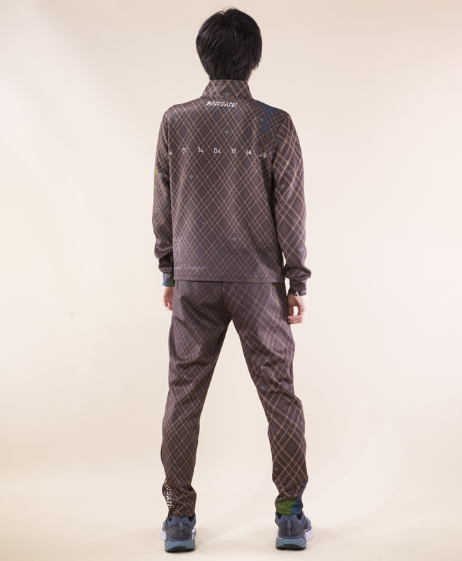 (image for) TRADITIONAL TRACKSUIT JACKET CACAO 90% TRD1-TSJ/BR