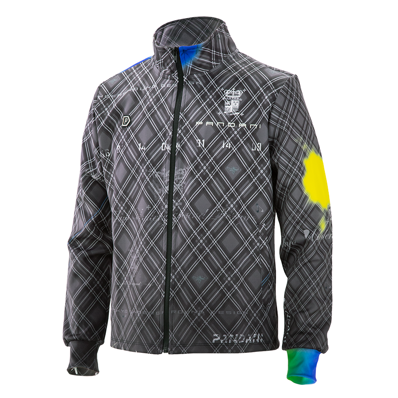 (image for) TRADITIONAL TRACKSUIT JACKET GLAY PAN1-TSJ/GY [RENEWAL VERSION]