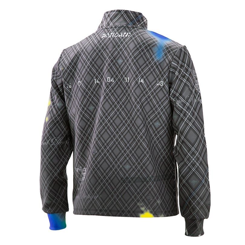 (image for) TRADITIONAL TRACKSUIT JACKET GLAY PAN1-TSJ/GY [RENEWAL VERSION]
