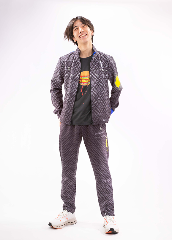 (image for) TRADITIONAL TRACKSUIT JACKET GLAY PAN1-TSJ/GY [RENEWAL VERSION]