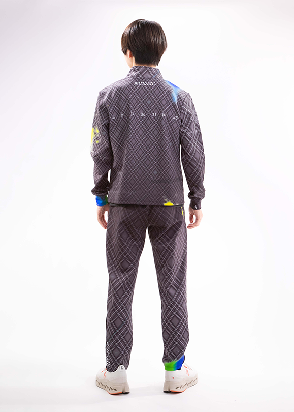 (image for) TRADITIONAL TRACKSUIT JACKET GLAY PAN1-TSJ/GY [RENEWAL VERSION]