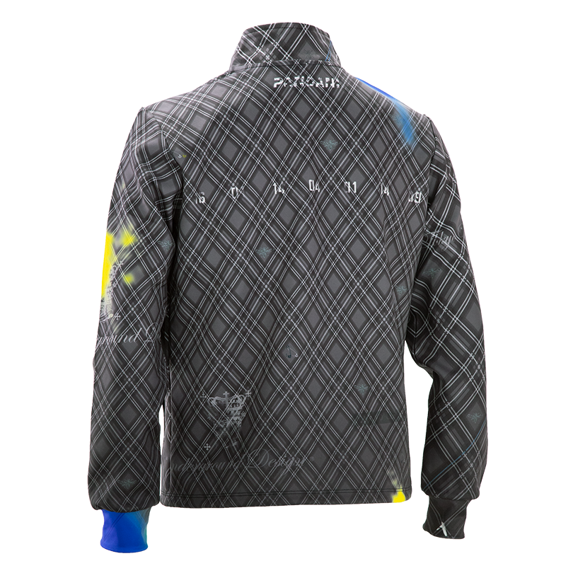 (image for) TRADITIONAL TRACKSUIT JACKET GLAY PAN1-TSJ/GY [RENEWAL VERSION]