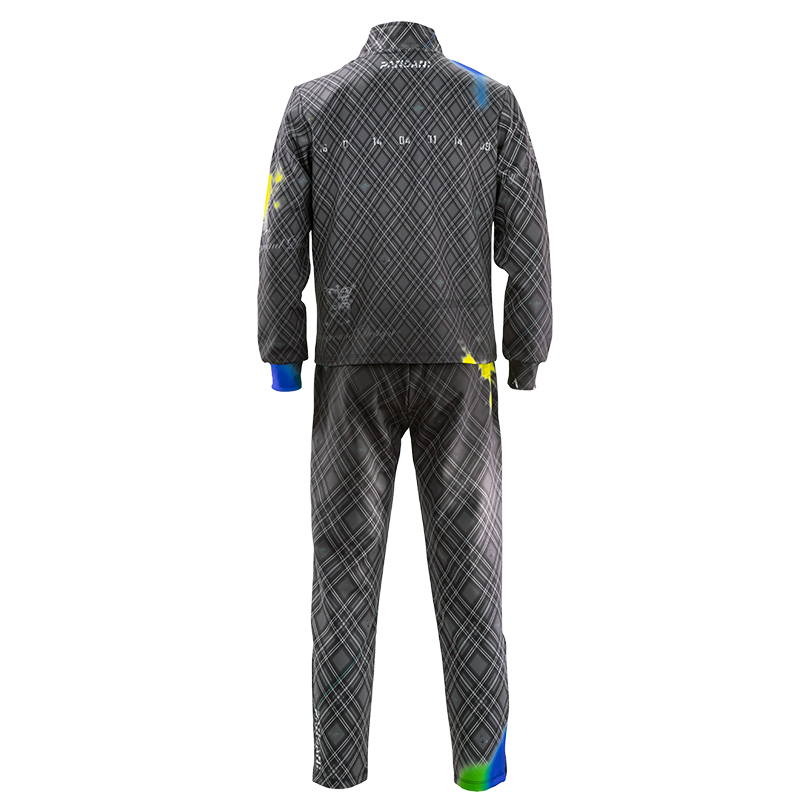 (image for) TRADITIONAL TRACKSUIT JACKET GLAY PAN1-TSJ/GY [RENEWAL VERSION]