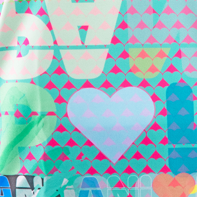 (image for) HEARTFULL PANDANI SPORTS T SHIRT[EVO] PANTA GRAPE