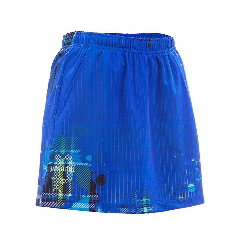 (image for) DARKER HIGHLAND AERO UNIFORM SKIRT WITH INNNER PANTS PURE BLUE HGL3-ISK/NB