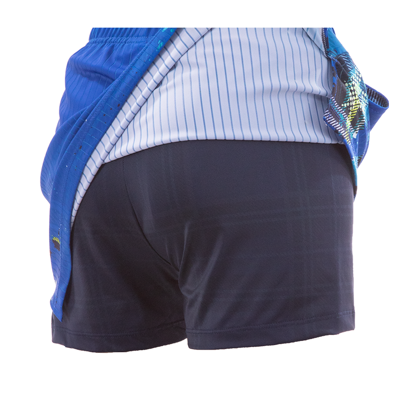 (image for) DARKER HIGHLAND AERO UNIFORM SKIRT WITH INNNER PANTS PURE BLUE HGL3-ISK/NB