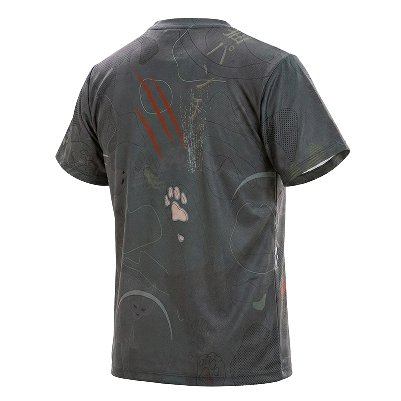 (image for) CAT PUNCH SPORTS T-SHIRT [FX TYPE]/YANNOKA GREY NP2-STF/GY