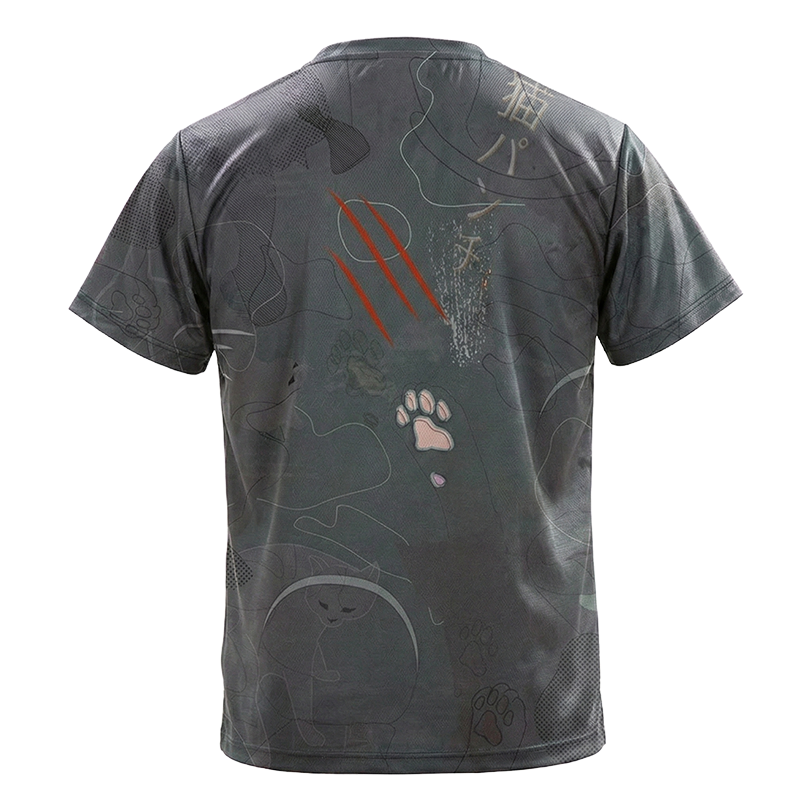 (image for) CAT PUNCH SPORTS T-SHIRT [FX TYPE]/YANNOKA GREY NP2-STF/GY