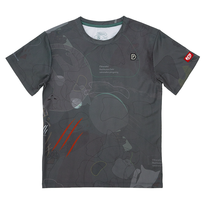 (image for) CAT PUNCH SPORTS T-SHIRT [FX TYPE]/YANNOKA GREY NP2-STF/GY