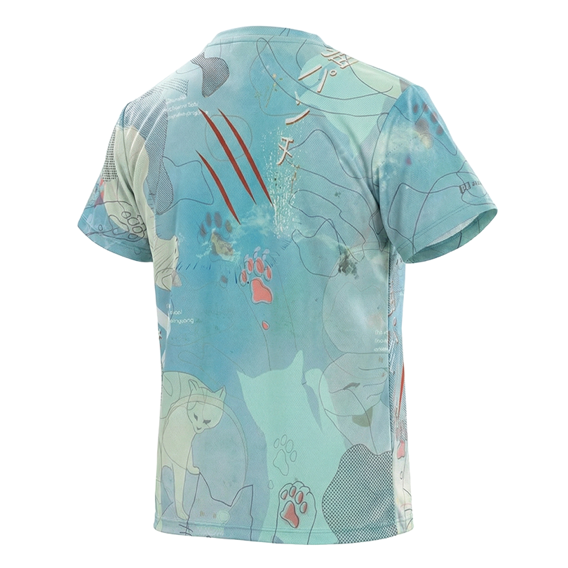 (image for) CAT PUNCH SPORTS T-SHIRT [FX TYPE]/YANNOKA BLUE NP2-STF/BL