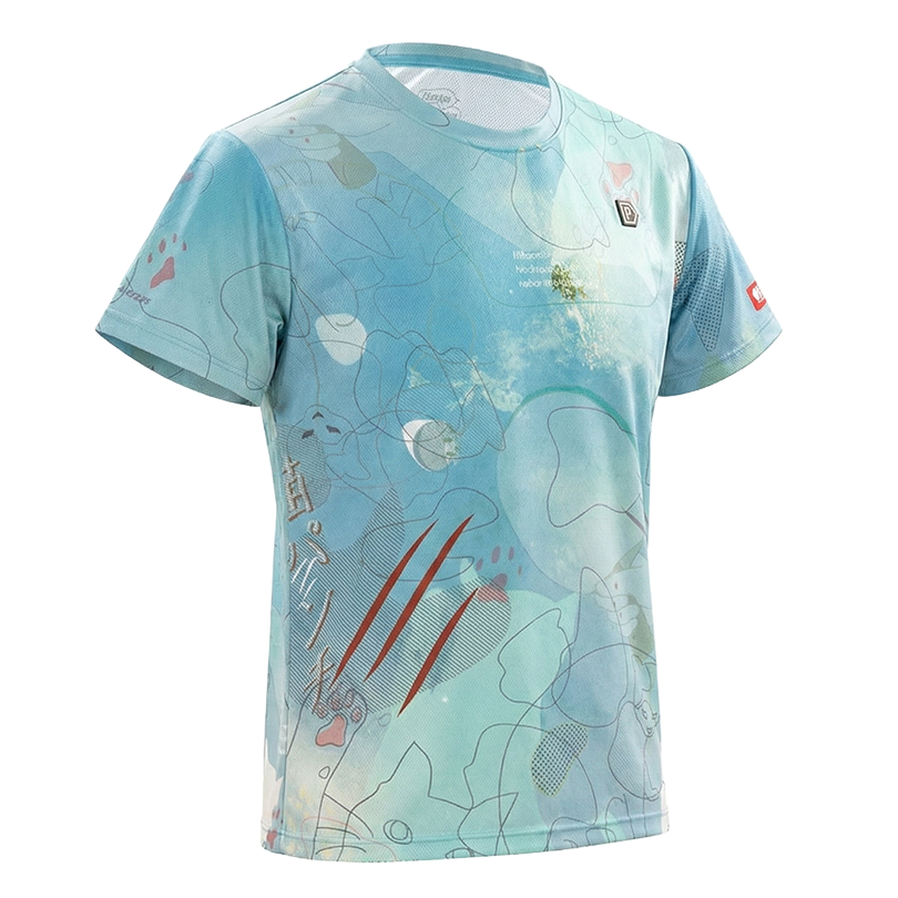 (image for) CAT PUNCH SPORTS T-SHIRT [FX TYPE]/YANNOKA BLUE NP2-STF/BL