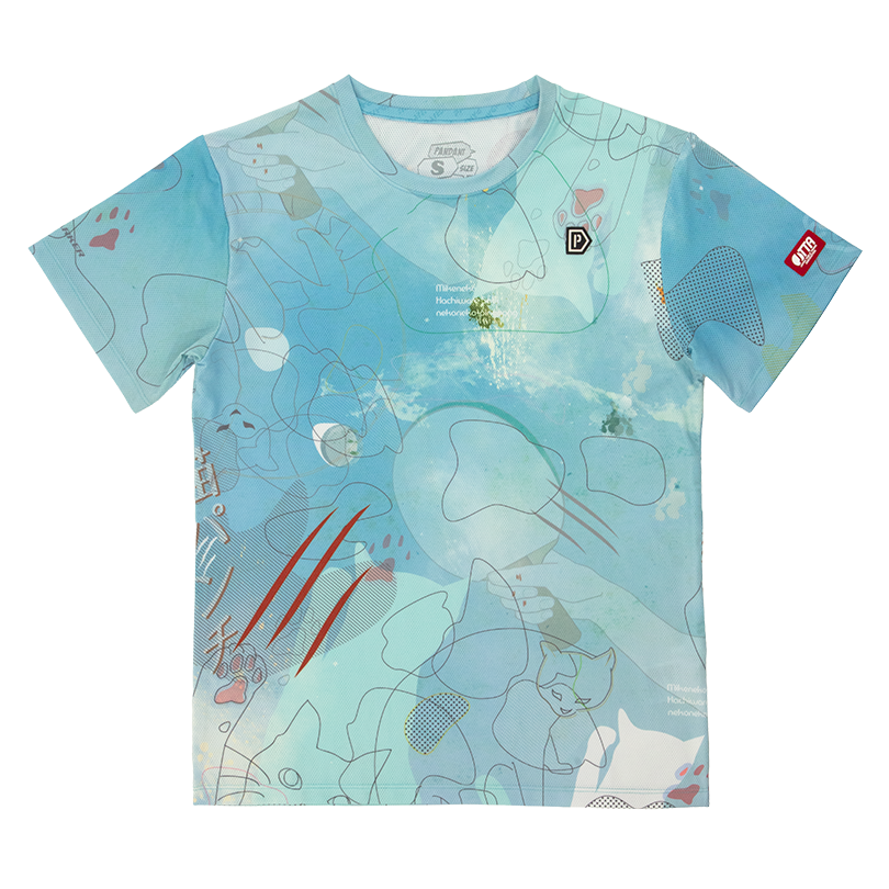 (image for) CAT PUNCH SPORTS T-SHIRT [FX TYPE]/YANNOKA BLUE NP2-STF/BL