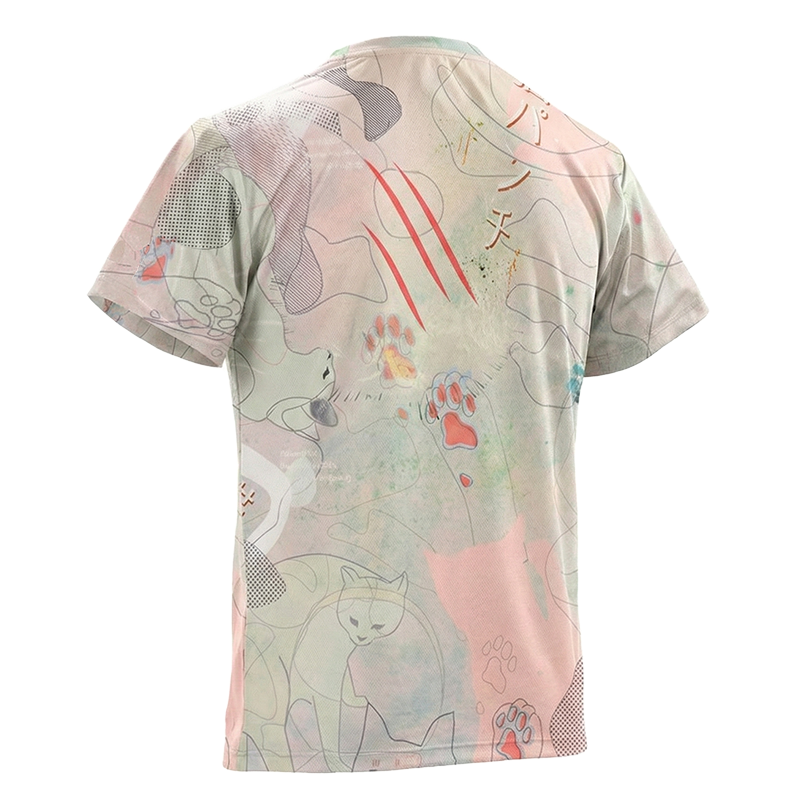 (image for) CAT PUNCH SPORTS T-SHIRT [FX TYPE]/YANNOKA PINK NP2-STF/PK