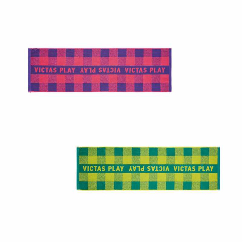 BLOCK CHECK SPORTS TOWEL (image for) BLOCK CHECK SPORTS TOWEL