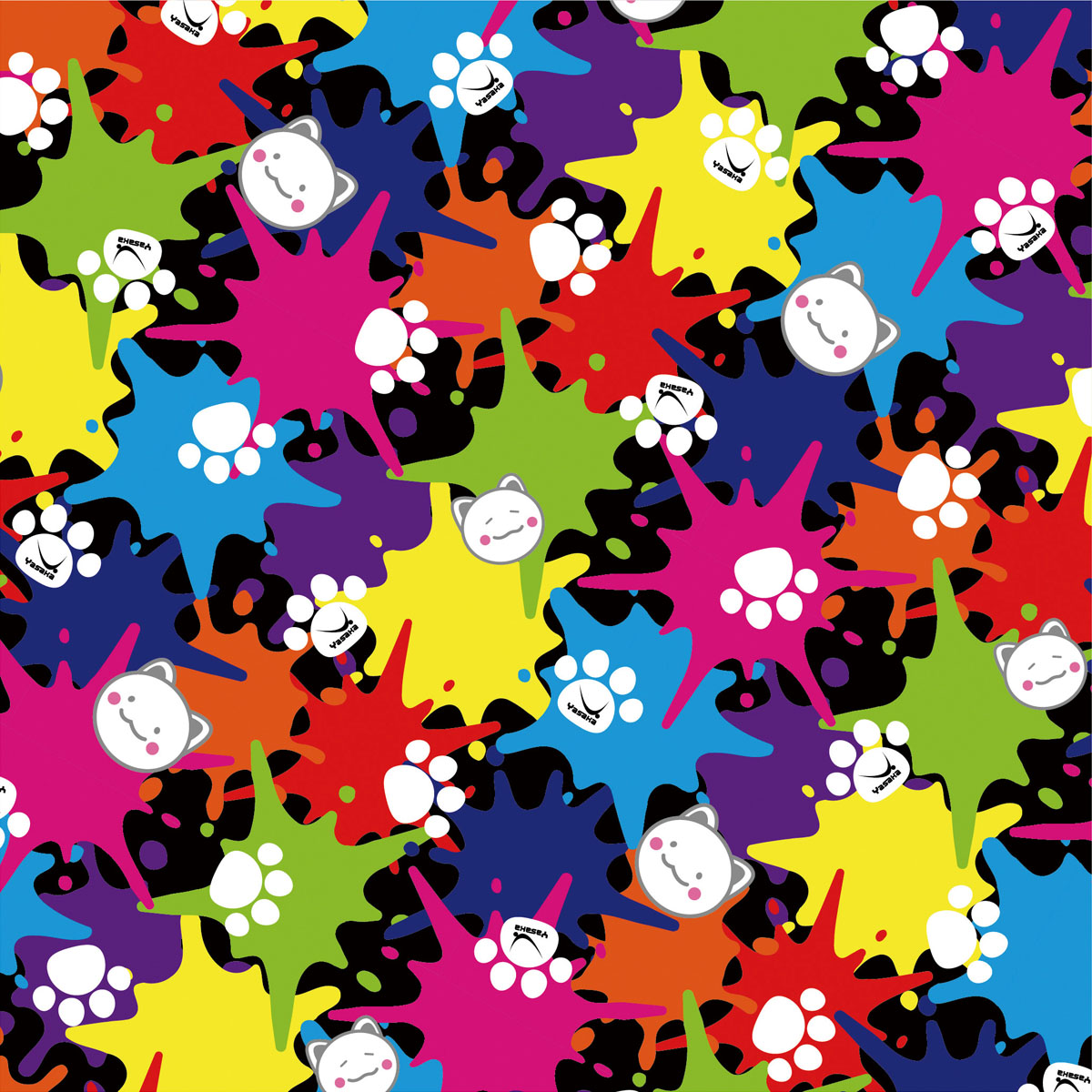 (image for) CAT COLOR SHEET SPLASH